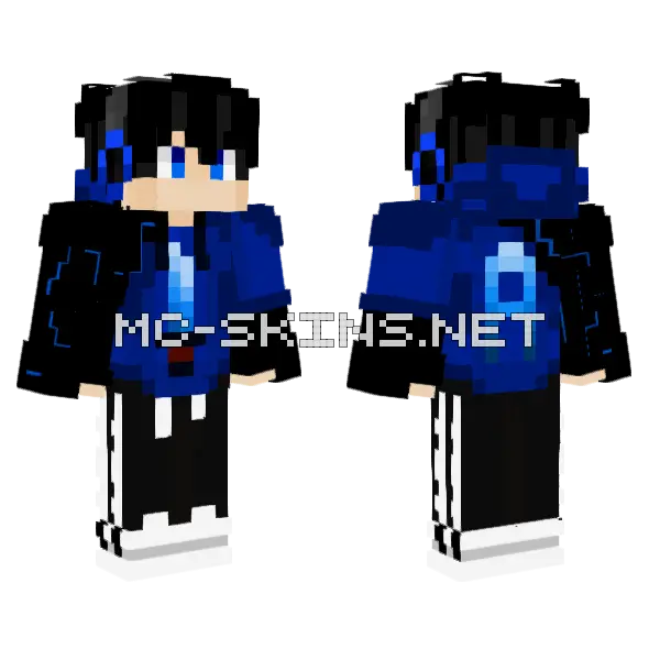 Amazing Skin Minecraft skin, front and back