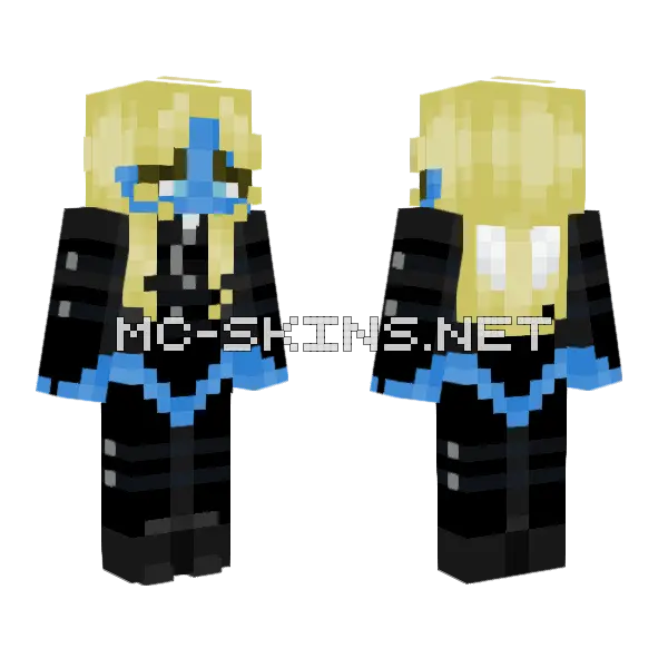Ambellina The Prise Minecraft skin, front and back
