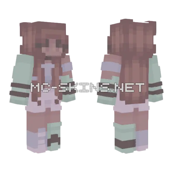 Ambivalence Minecraft skin, front and back