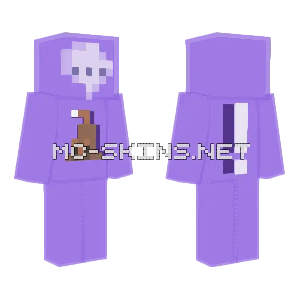 Amce Wizard Skin Minecraft skin, front and back