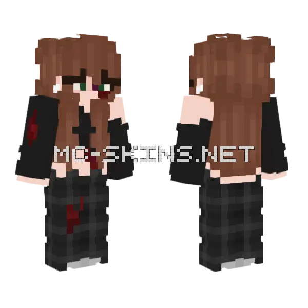 Amello1 Skin Minecraft skin, front and back