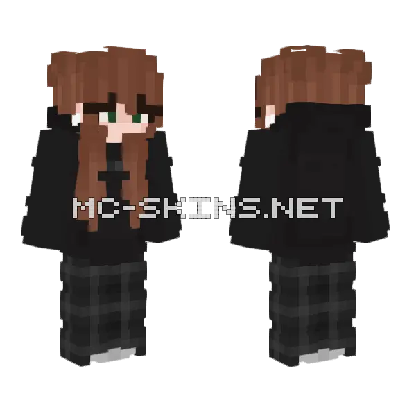 Amello1 Skin Minecraft skin, front and back