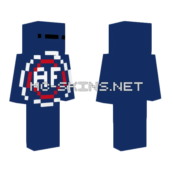 America First Sebbed Minecraft skin, front and back