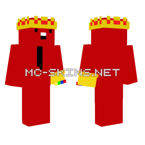 Amiarot Minecraft skin, front and back