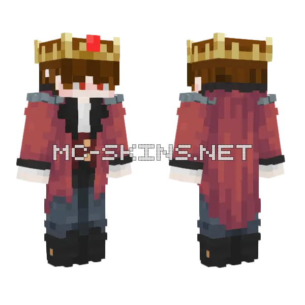 Amlboss N Skin Minecraft skin, front and back