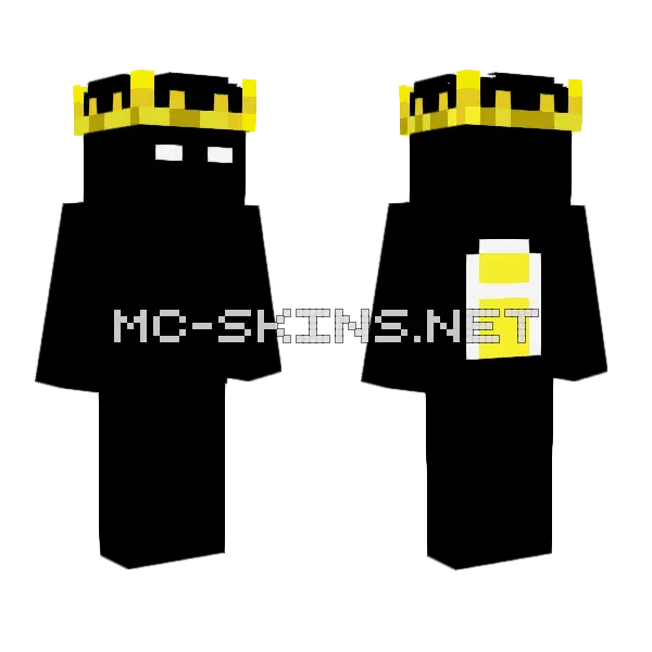 Ammc Minecraft skin, front and back