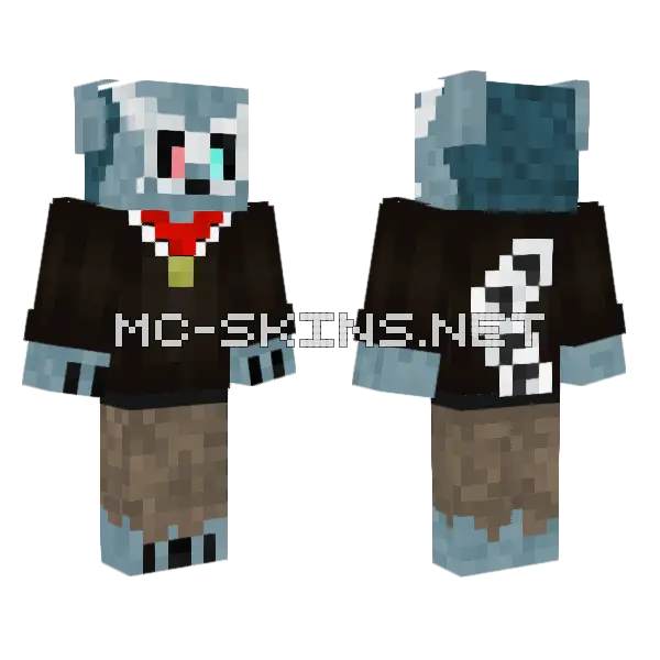 Amo Jordan Ropa Minecraft skin, front and back