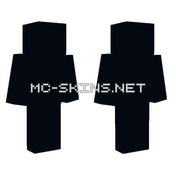 An Idea Minecraft skin, front and back