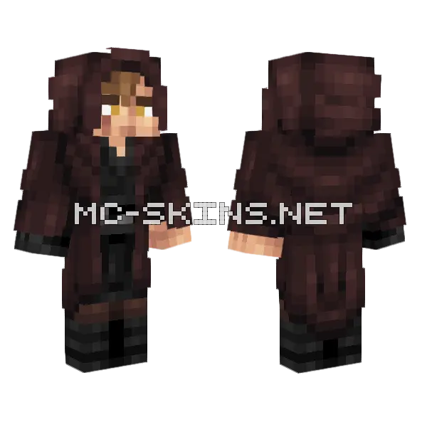 Anakin Skywalker Minecraft skin, front and back