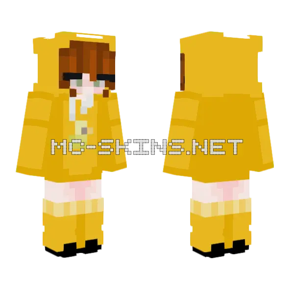 Anan 2 Minecraft skin, front and back