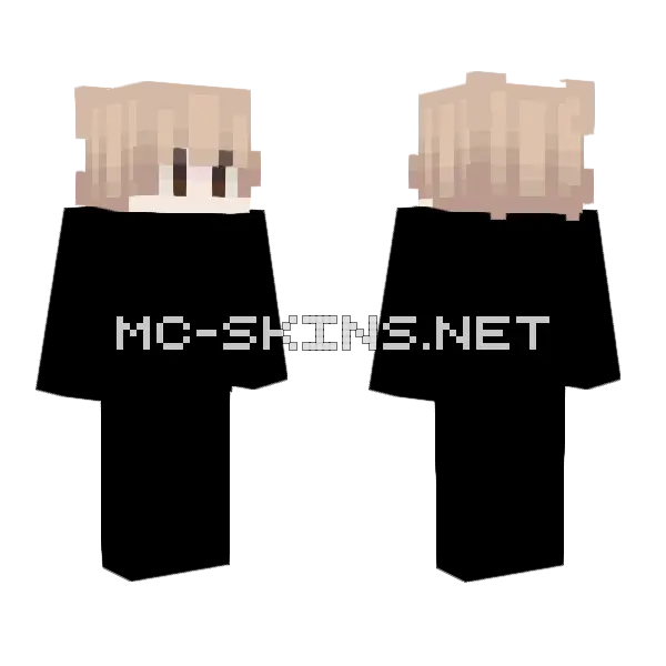 Anbn Base V2 Minecraft skin, front and back