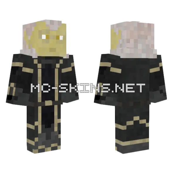 Ancano Minecraft skin, front and back