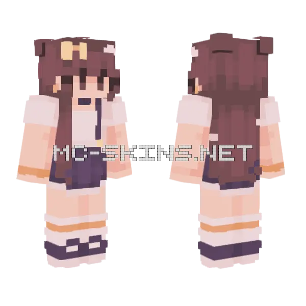 Ancient Grapes Rce Minecraft skin, front and back