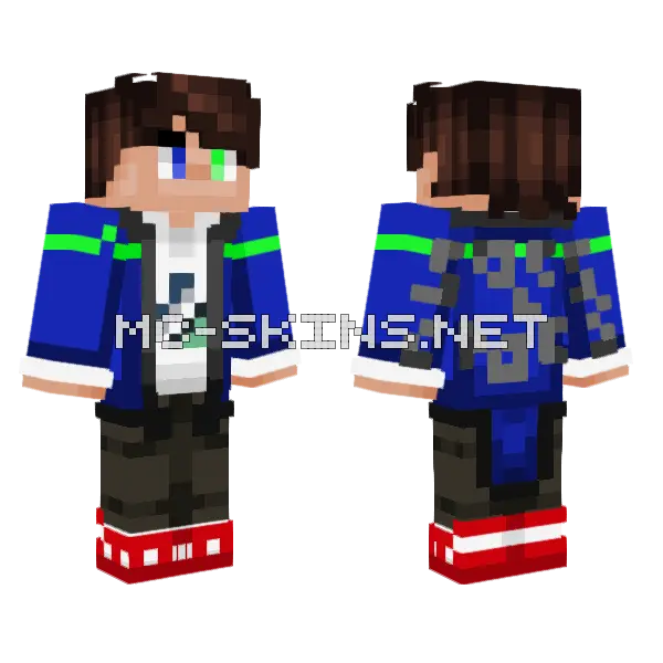 And So It Begins Minecraft skin, front and back
