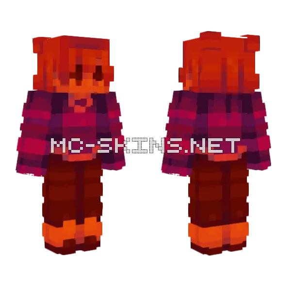 And The Winds Have Changed Now Minecraft skin, front and back