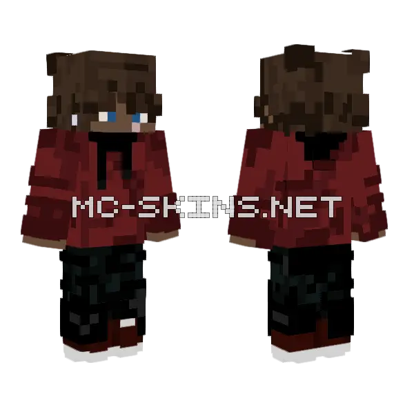 Andres2 Minecraft skin, front and back