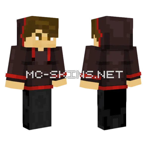 Andrew 4 Minecraft skin, front and back