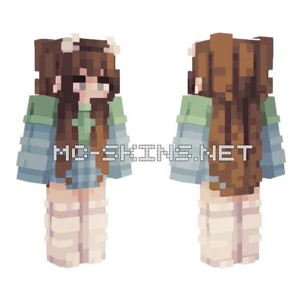 Angel S Share Rce Minecraft skin, front and back
