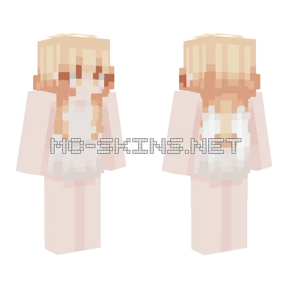 Angel Skin Minecraft skin, front and back