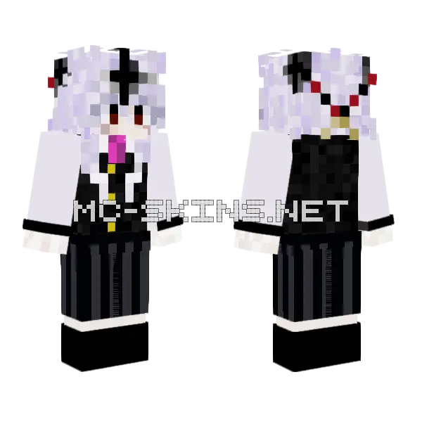 Anime Skin Yeah Idk Minecraft skin, front and back
