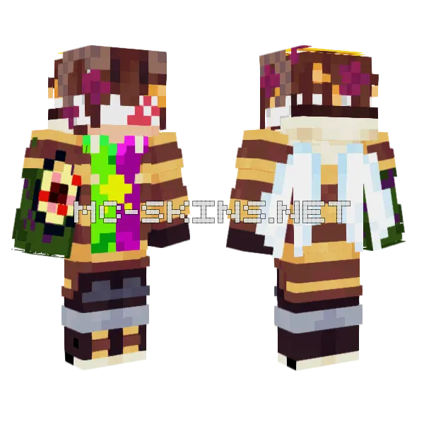 Anime Tiger Spire, front and back