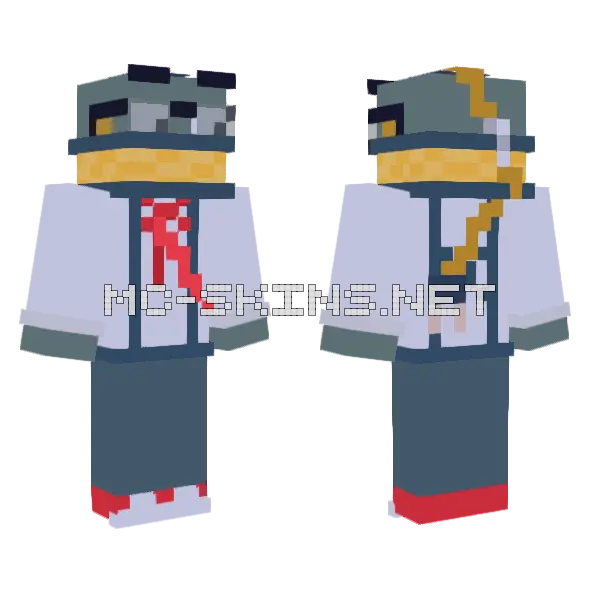 Ann P Flier Minecraft skin, front and back