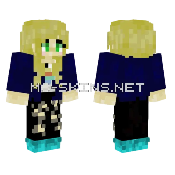 Anna Skin Minecraft skin, front and back