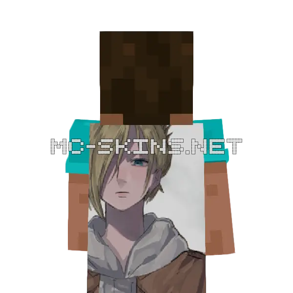 Annie Leonhart Hoodie cape, outside and lining
