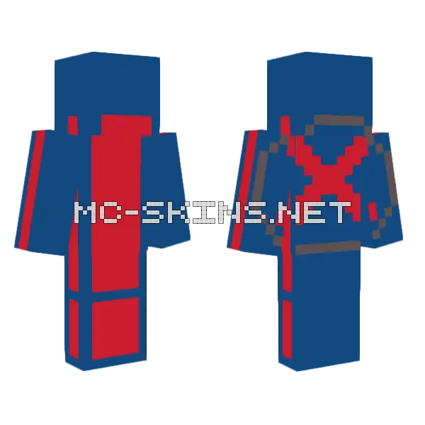 Announcement Show More Minecraft skin, front and back
