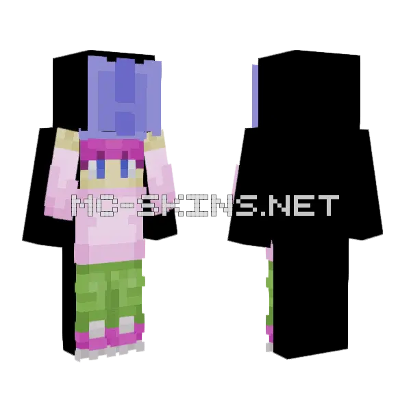 Announcement Skin Minecraft skin, front and back