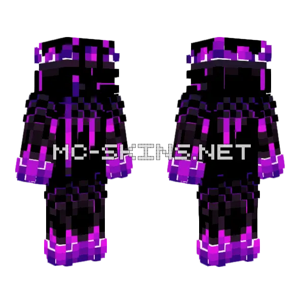 Announcement Special Effects Beta Creature Minecraft skin, front and back