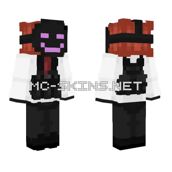 Another One Of The Skins Of All Time Minecraft skin, front and back