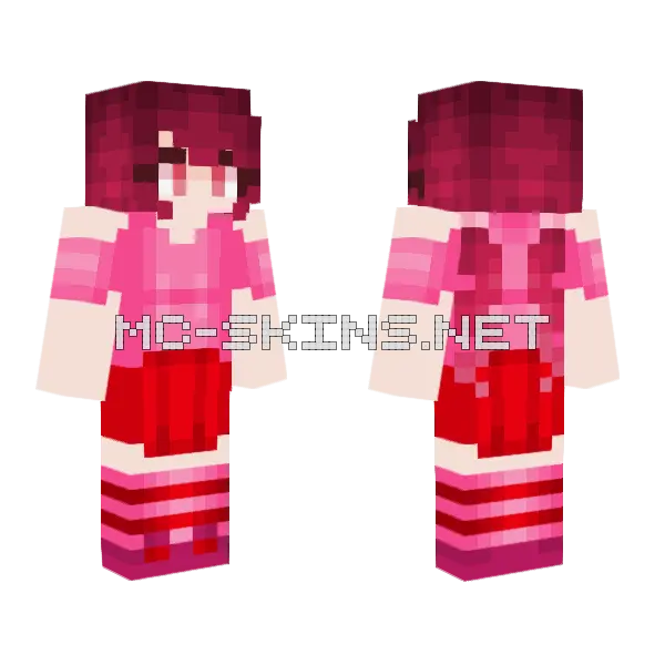 Another Random Thing Minecraft skin, front and back