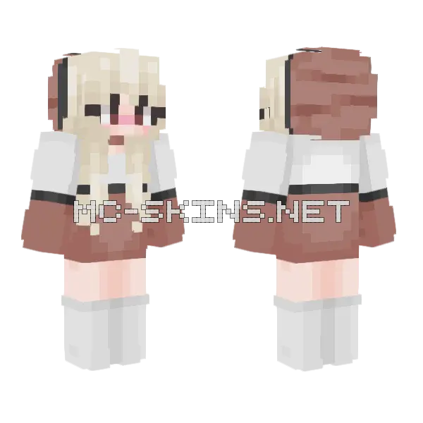 Another Remake Minecraft skin, front and back