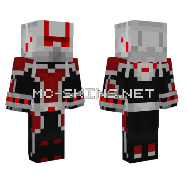 Ant Man Movie Skin Minecraft skin, front and back