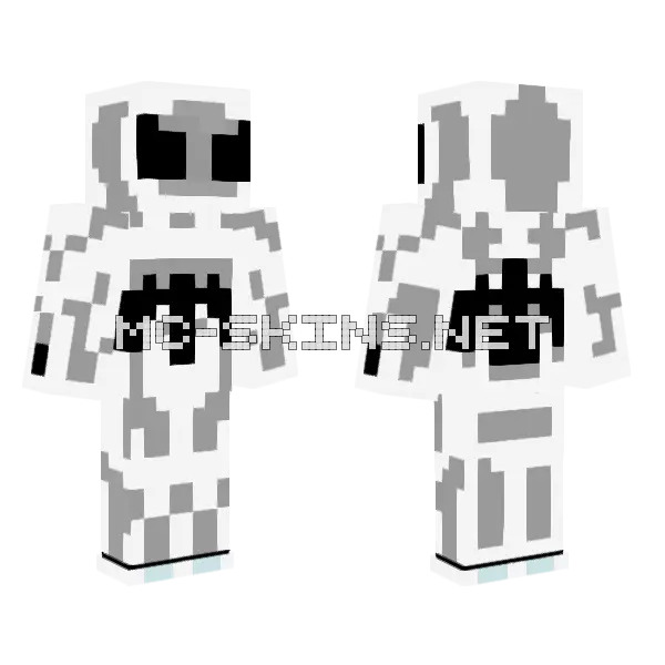 Anti Venom Comics Minecraft skin, front and back