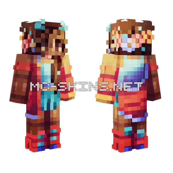 Antics Prize Ob Used Minecraft skin, front and back