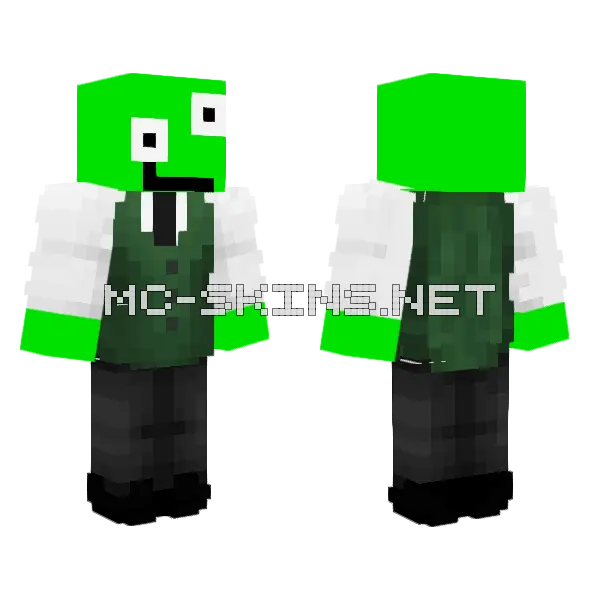 Anvil4471 Me Suit Minecraft skin, front and back