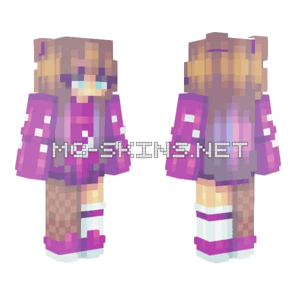 Anxii Fs Minecraft skin, front and back