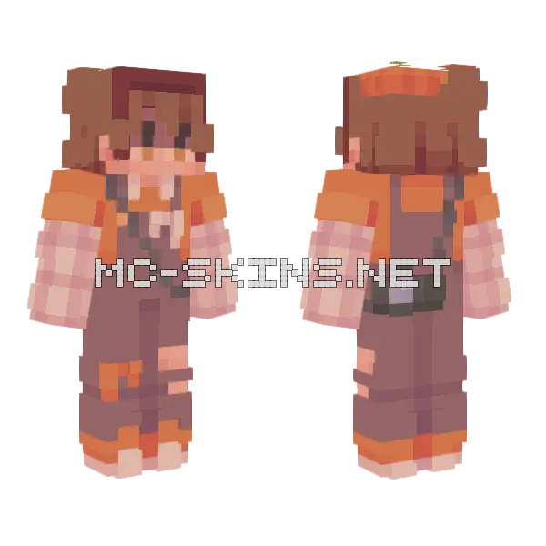 Aperture Skin Minecraft skin, front and back