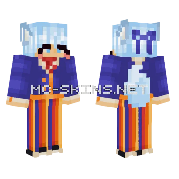 Apex Darling Minecraft skin, front and back
