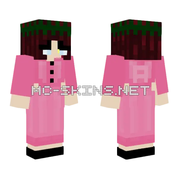 Aphrodite Esque Minecraft skin, front and back