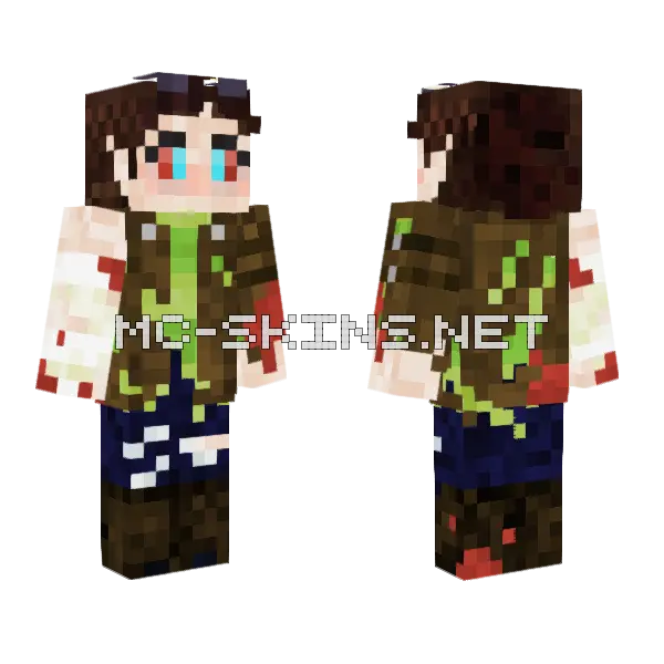 Apocalypse Ante Minecraft skin, front and back