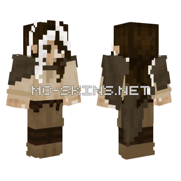 Aporio Oc Minecraft skin, front and back