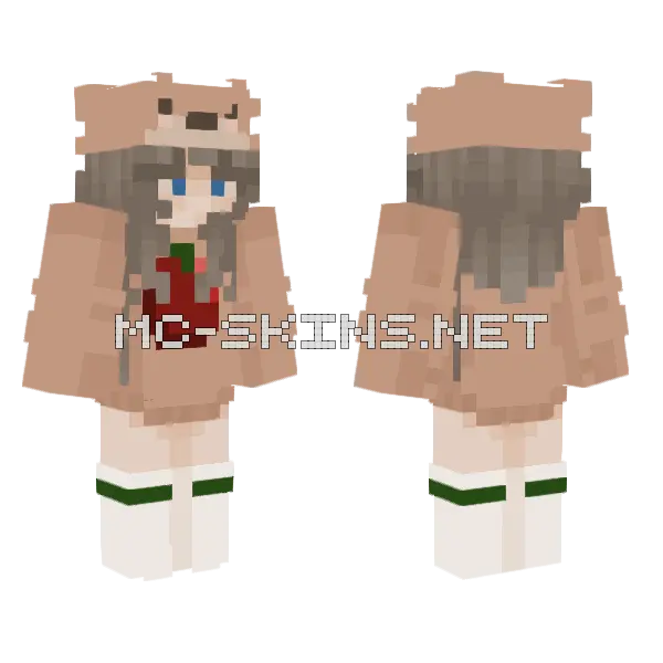 Appldry Skin Minecraft skin, front and back