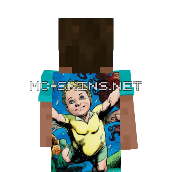 Aquababy cape, outside and lining