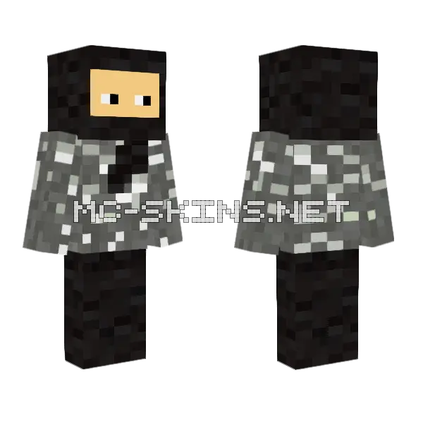 Arab Alex Minecraft skin, front and back