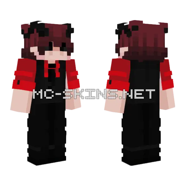 Archy Skys New Skin Minecraft skin, front and back