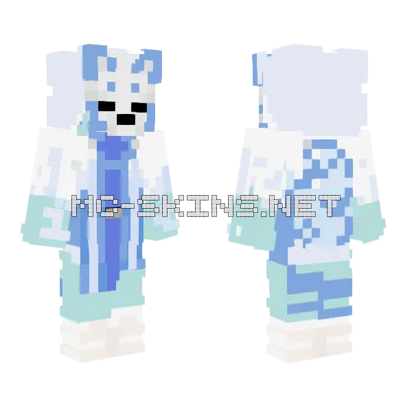 Alolan Vulpix Outfit, front and back