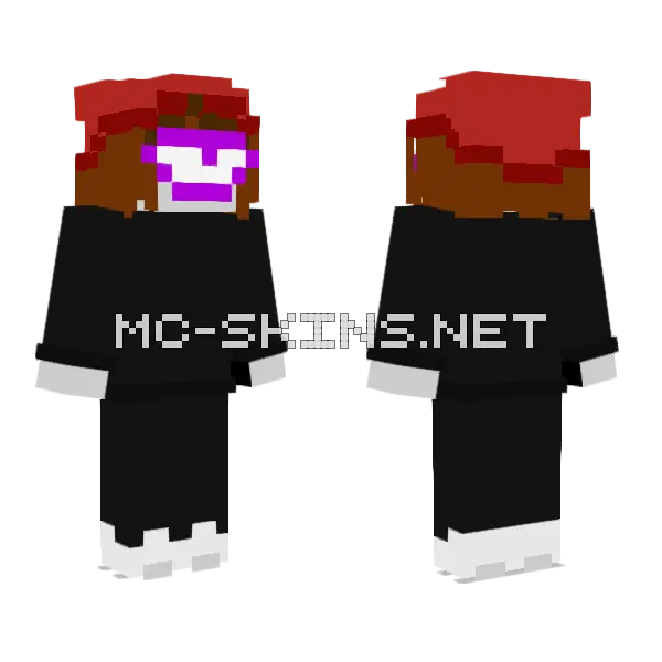 Arcy Minecraft skin, front and back